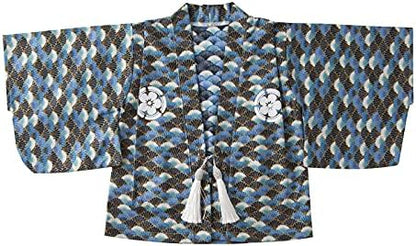 Baby Boy Kimono Romper Suit Japanese Costumes Infant Cotton Samurai Outfits
