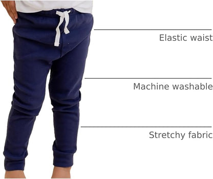 Owlivia Organic Baby Pant Legging Jogger for Infant, Boys Girls Toddler