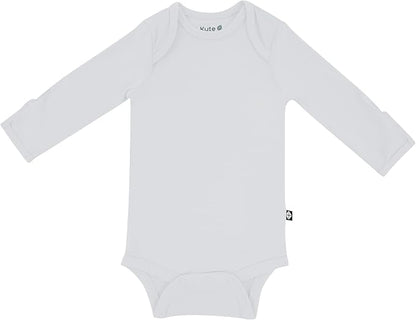 KYTE BABY Soft Bamboo from Rayon Long Sleeve Unisex Bodysuit, 0-24 Months