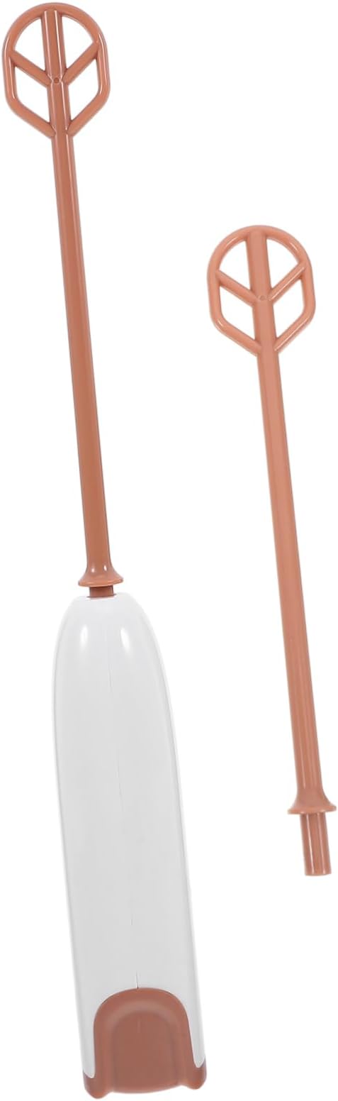 Unomor Electric Handheld Milk Powder Mixer with Extended Handle Multifunctional Stirrer for Bottles Cups and Mugs Portable Drink Mixing Tool for Formula Tea and Protein Shakes Easy to
