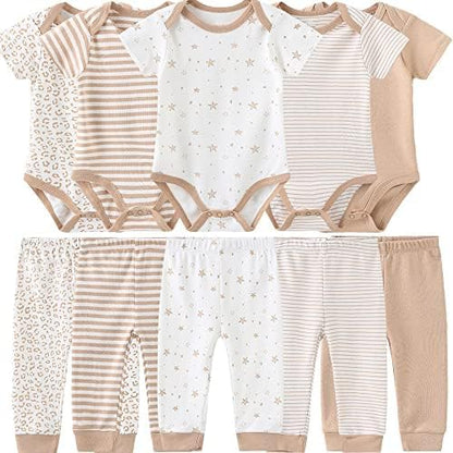 Kiddiezoom Unisex Baby Layette Essentials Giftset Clothing Set 19-Piece For Newborn Baby