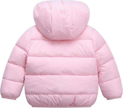 Baby Boy Girl Padded Puffer Jacket Winter Snow Warm Coat For Kid Outwear