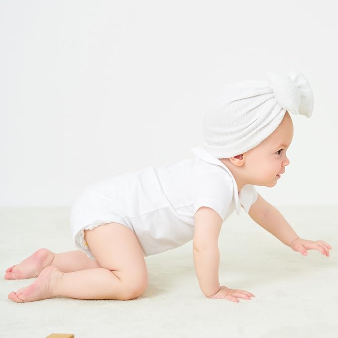 pureborn Baby Girls Boys Bodysuit Super Soft Cotton Romper 0-24 Months