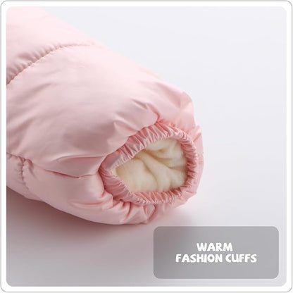 Baby Boy Winter Fleece Snowsuit Jacket Toddler Girl Jumpsuit Warm Snow Suit Coat