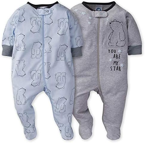 Gerber Baby Boys' 2-Pack Sleep 'N Play