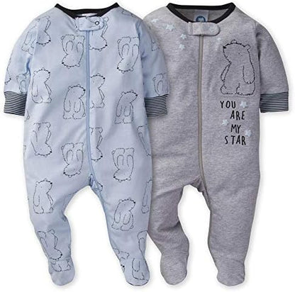 Gerber Baby Boys' 2-Pack Sleep 'N Play