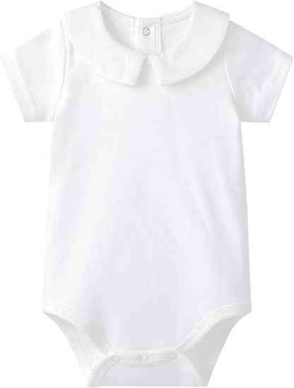 pureborn Baby Girls Boys Bodysuit Super Soft Cotton Romper 0-24 Months