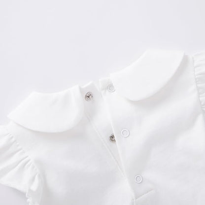 pureborn Baby Romper Bodysuits 2-Pack Unisex Soft Cotton One-Piece Outfit for Infant Boys Girls 0-24 Months