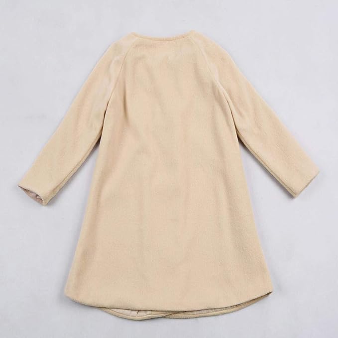 XFGLCK Toddler Baby Girls Coats Cloak Button Jacket Outerwear Fall Winter Clothes
