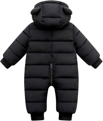 Cute Baby Boys Snowsuit New Born baby girls Winter Coat Toddler Clothes