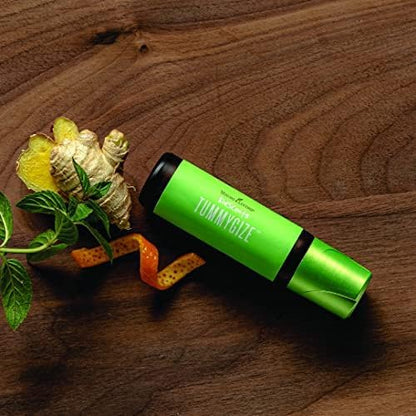 Young Living KidScents TummyGize Essential Oil Roll-On | 10 ml | Gentle and Calming Tummy Support for Kids | Blend of Tangerine, Ginger, and Fennel Essential Oils