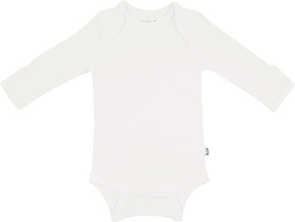 KYTE BABY Soft Bamboo from Rayon Long Sleeve Unisex Bodysuit, 0-24 Months