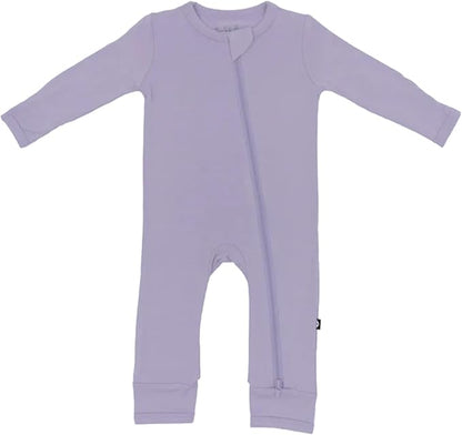 KYTE BABY Unisex Rayon Made From Bamboo Zippered Rompers 0-24 Months