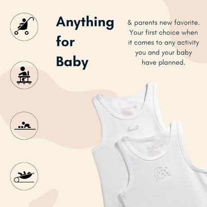 Feathers Baby Super Soft Cotton Onepiece Bodysuit Undershirt