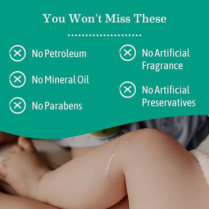 Earth Mama Calendula Baby Oil | Massage Oil for Newborn Skin Care, Dry Skin & Scalp Moisturizer, Fragrance Free, 4-Fluid Ounce