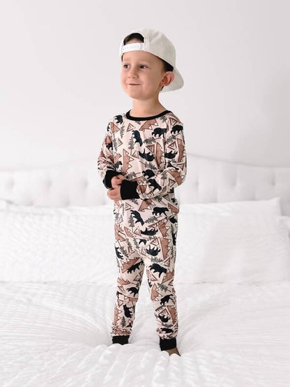 ITSY BITSY BOUTIQUE Viscose Bamboo Baby Pajamas - Boys and Girls Footie Sleeper Convertible 2-Way Zipper Sleeper
