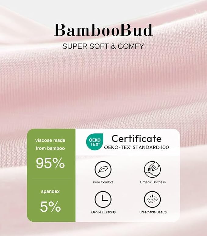 Baby Footie Romper Pajamas Unisex Newborn Infant Pjs Soft Rompers Viscose from Bamboo Sleepwear