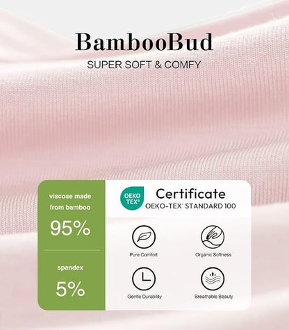 Baby Footie Romper Pajamas Unisex Newborn Infant Pjs Soft Rompers Viscose from Bamboo Sleepwear