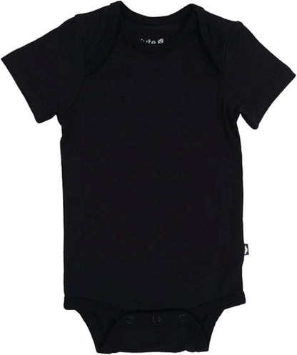 KYTE BABY Short Sleeve Unisex Baby Bodysuits, Rayon Made From Bamboo Material