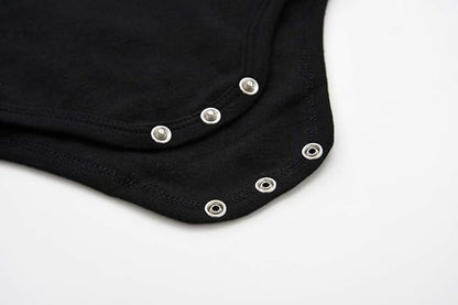 Teach Leanbh Infant Baby Polo Bodysuit Cotton Long Sleeve Pure Color Shirt 3-24 Months (18 Months, Grey)