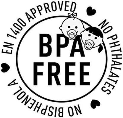 Bibs Colour Pacifier 2-Pack | BPA Free Soother, Round Nipple. Natural Rubber Latex,