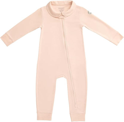 MON CHOU Footless Baby Pajamas - Luxuriously Soft Pima Cotton Newborn Sleepers - Organic Cotton Baby Pajamas - Newborn Onesie