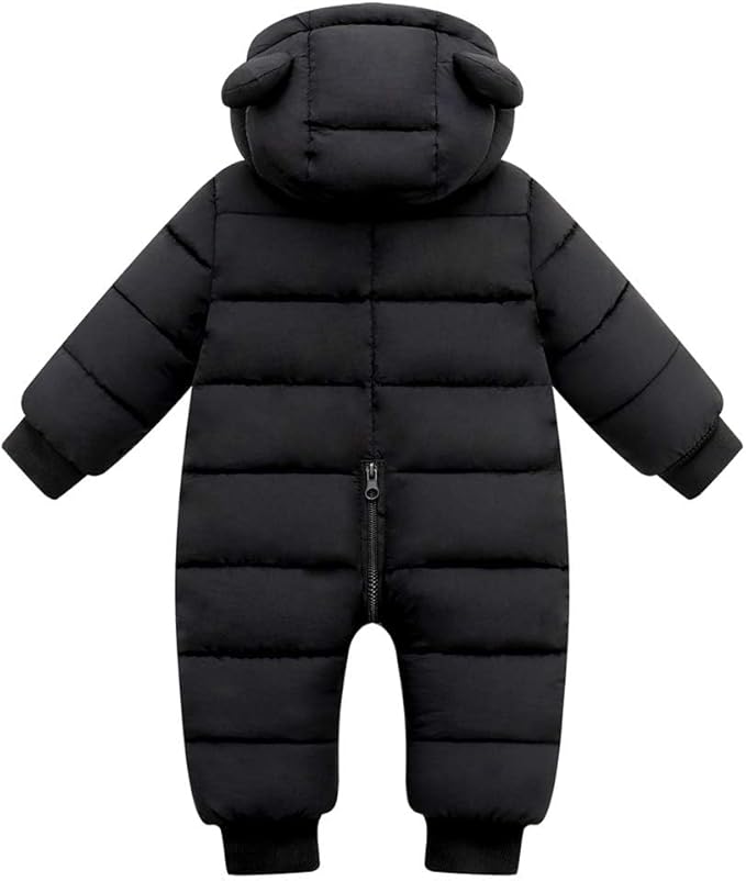 Ohrwurm Baby Snowsuit Winter Coat Fleece Lining Warm Hoodie Romper Puffer Jacket