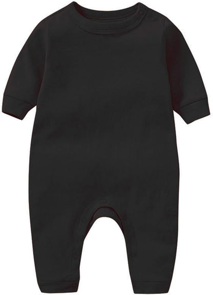 Unisex Baby Onesie, Long Sleeve 100% Cotton Baby Clothes, Baby Footless Jumpsuit