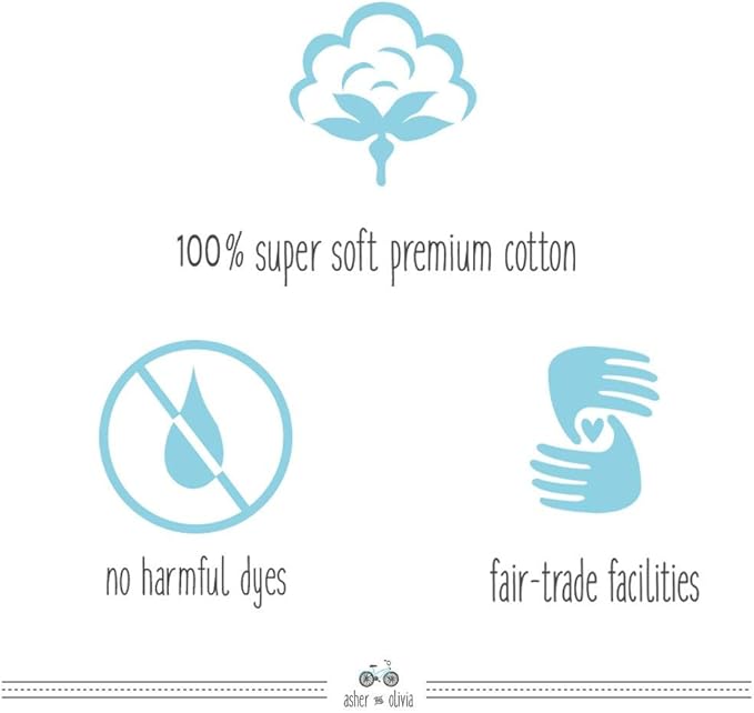 Asher & Olivia Baby Kimono Side Snap 3 Pc Girl Long Sleeve Bodysuit Set