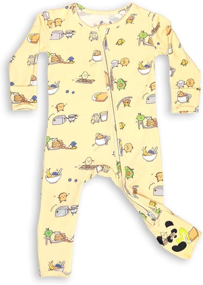 Bellabu Bear Convertible Footies for Baby Boys & Baby Girls, Family Matching Pajamas, Rayon from Bamboo