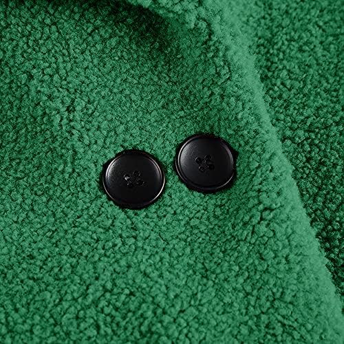 rrhss Baby Girls Faux Fur Teddy Long Coat Toddler Kids Winter Fleece Jacket Warm Outwear Clothes