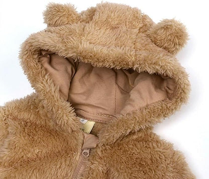 Curipeer Infant Baby Outfit Bodysuit Fleece Bunting Footed Sleeper 0-12M