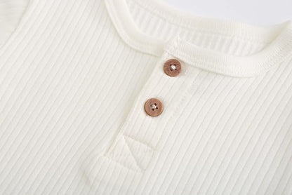 Kiddiezoom Newborn Baby Unisex Cotton One-Piece Bodysuits Baby Gift 5-Pack Baby Clothes