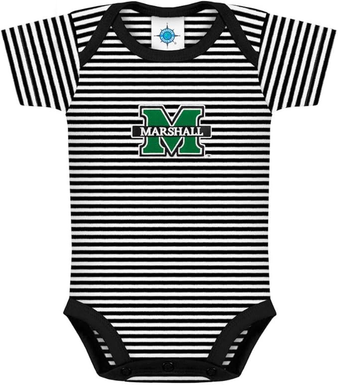 Creative Knitwear College Baby NCAA Infant Striped Bodysuit