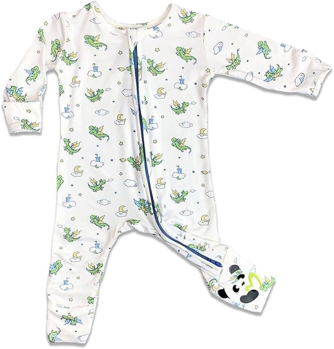Bellabu Bear Convertible Footies for Baby Boys & Baby Girls, Family Matching Pajamas, Rayon from Bamboo