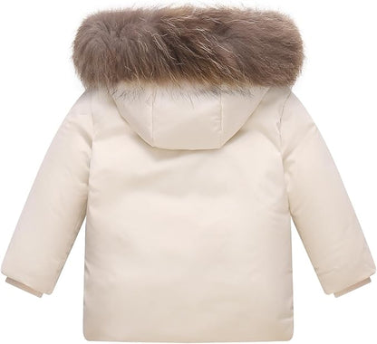 Toddler Winter Coat Baby Puffer Jacket Girl Hoodie Boy Snow Outerwear Clothes 5T