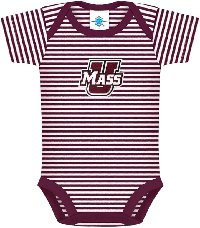Creative Knitwear College Baby NCAA Infant Striped Bodysuit