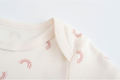 Fashion Unisex baby Boy Girl Bodysuits 5-Pack Casual Cotton Soft Infants Outfit New born Clothes