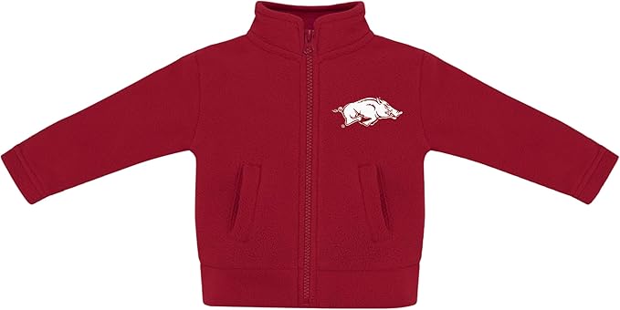 Creative Knitwear College Baby Polar Fleece Jacket-Team Logo, Multiple Colors, for Boys & Girls (12 Mos-8 Yrs)