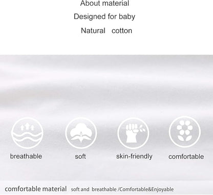 pureborn Baby Romper Bodysuits 2-Pack Unisex Soft Cotton One-Piece Outfit for Infant Boys Girls 0-24 Months