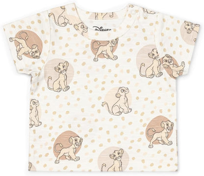 Monica + Andy Crewneck Tee, 100% Organic Cotton Clothes for Girls & Boys, Printed T-Shirt Sizes for Kids, Toddler & Baby