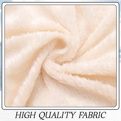 Kids Girls Winter Fleece Lined Puffer Jackets Fur Collar Hooded Parka Snow Coats