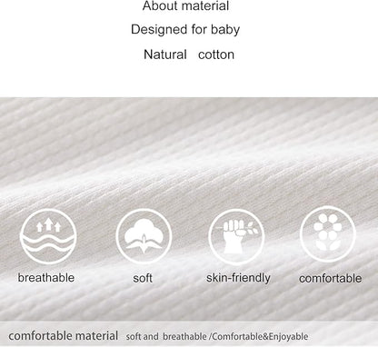 pureborn Baby Boys Girls Bodysuit Super Soft Cotton Romper 0-24 Months