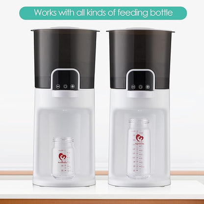Bellababy Instant Baby Bottle Warmer,Warm Water Dispenser for Making Formula Bottle Instantly,Detachable Container Easy Cleaning,24/7 Keep Warm, Adjustable Temperature(White 110V Only)
