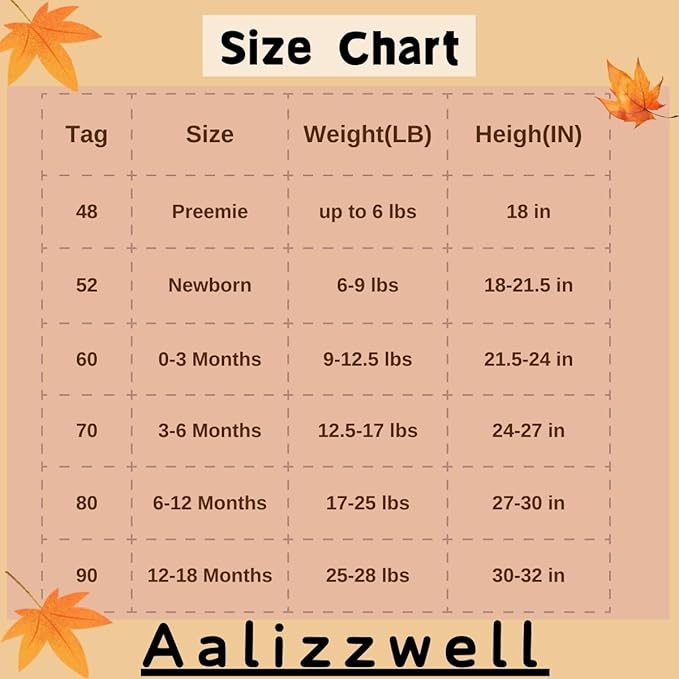 Aalizzwell Preemie Newborn Infant Baby Girls Clothes Ribbed Romper Bodysuit Pants Set Fall Winter Outfits