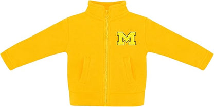 Creative Knitwear College Baby Polar Fleece Jacket-Team Logo, Multiple Colors, for Boys & Girls (12 Mos-8 Yrs)