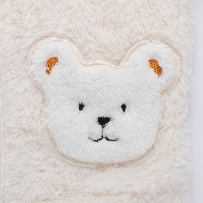 Newborn Baby Girls Clothes Toddler Boys Fleece Jacket Neutral Winter Hoodie Coat