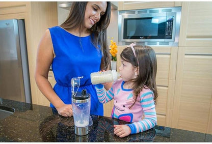 Primo Passi Portable Formula Mixer – Handheld Baby Milk Mixer for Smooth Formula Preparation – Easy to Clean, Battery Operated, Ideal for Travel & On-the-Go Use