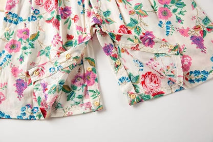 Baby Girl Kimono Romper Japanese Costumes Hakama Coverall Infant Samurai Outfits