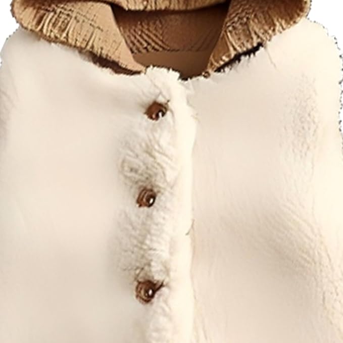 Newborn Baby Fleece Vest Girls Winter Thick Button Down Fuzzy Sleeveless Jacket Lightweight Soft Cotton Plush Outerwear